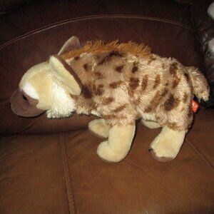 Wild Republic Wild Safari HYENA Stuffed Animal Plush Multicolor 18"